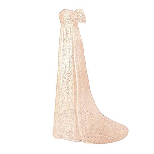 SICILY Women's Lace Off-Shoulder Long Maternity Dress Plus Photography - Pregnant Outfits SICILY Women's Lace Off-Shoulder Long Maternity Dress Plus Photography - Pregnant Outfits