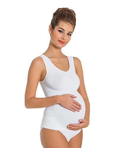 MOTHERS ESSENTIALS Maternity Seamless Support Tank- Seller from USA, 3 Days Shipping