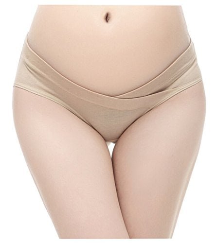 PIDAY Women's Under The Bump Cotton Maternity Hipsters Panties Multi Pack - Image 2