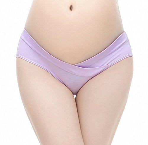 PIDAY Women's Under The Bump Cotton Maternity Hipsters Panties Multi Pack - Image 4