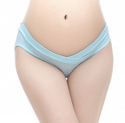 PIDAY Women's Under The Bump Cotton Maternity Hipsters Panties Multi Pack - Image 5