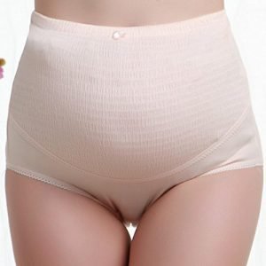 Voberry Women's Maternity Panties High Cut Cotton Over Bump Underwear Brief