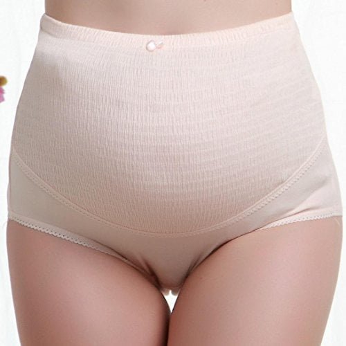 Voberry Women's Maternity Panties High Cut Cotton Over Bump Underwear Brief