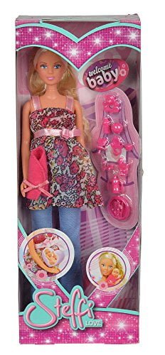 Steffi Love Welcome Baby Pregnant Doll + 13 Accessories - Image 2