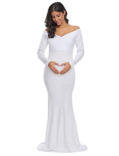 green emerald velvet dress Cream Floral Off Shoulder Maternity Fitted Dress – PinkBlush main image 0