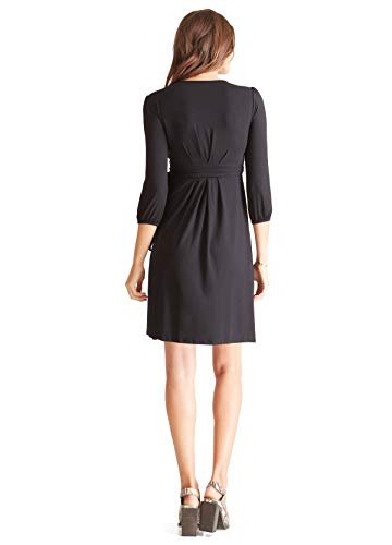 Ingrid & Isabel Women's 3/4 Sleeve Wrap Maternity Dress - Image 3