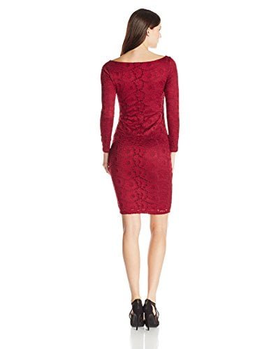 Ingrid & Isabel Women's Boatneck Lace Maternity Dress - Image 2